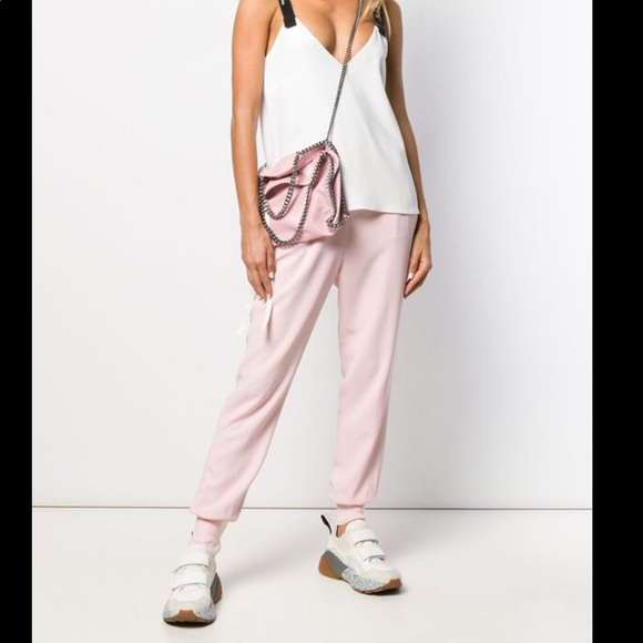 Stella McCartney Pants - Stella McCartney Julia Loose Fit Crepe Trousers